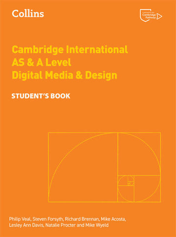 9780008643447, Cambridge International AS & A Level Digital Media & Design Student Book 2nd Edition