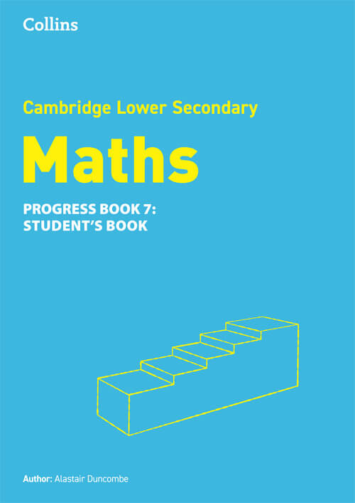 9780008667108, Cambridge Lower Secondary Math Progress Book - Student Book 7