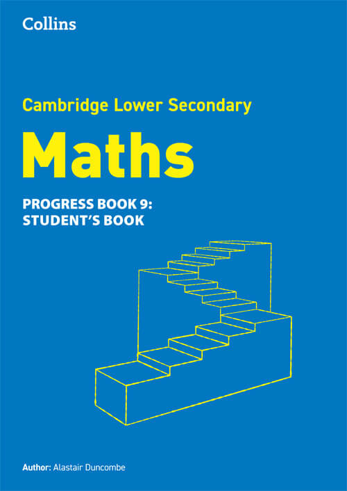 9780008667122, Cambridge Lower Secondary Math Progress Book - Student Book 9