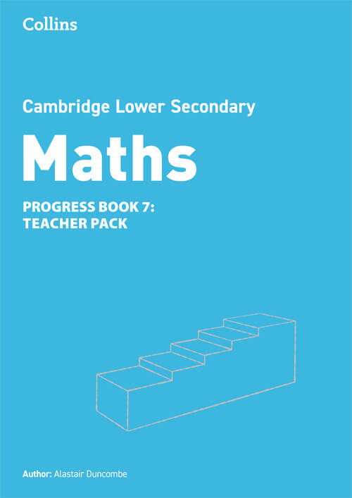 9780008667139, Cambridge Lower Secondary Math Progress Book - Teacher Pack 7