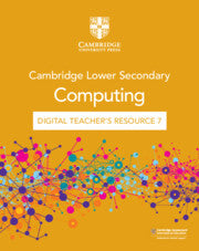 9781009297097, NEW Cambridge Lower Secondary Computing Digital Teacher's Resource 7 (via email)
