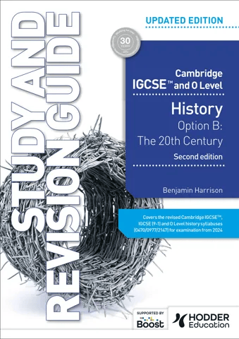 9781036006457, Cambridge IGCSE and O Level History Study and Revision Guide, Second edition: Boost eBook