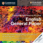 9781108457880, Cambridge International AS Level English General Paper Digital Teacher's Resource Access Card
