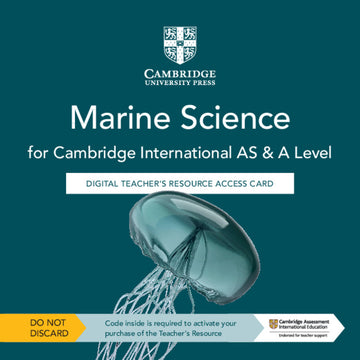 Cambridge International AS and A Level Marine Science Digital Teacher's Resource Access Card