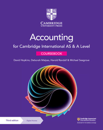 Cambridge International AS & A Level Accounting Coursebook with Digital Access