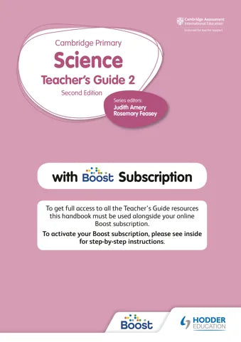 9781398300859, Cambridge Primary Science Teacher's Guide Stage 2 with Boost Subscription