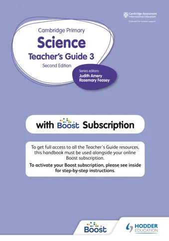 9781398300866, Cambridge Primary Science Teacher's Guide Stage 3 with Boost Subscription