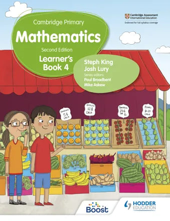 9781398301023, Cambridge Primary Mathematics Learner's Book 4 Second Edition