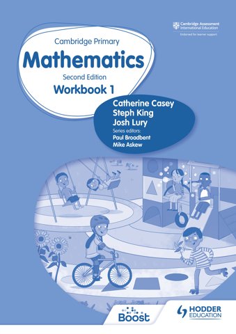 9781398301153, Cambridge Primary Mathematics Workbook 1 Second Edition
