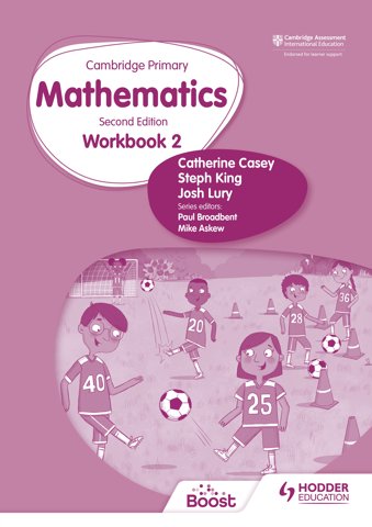 9781398301177, Cambridge Primary Mathematics Workbook 2 Second Edition