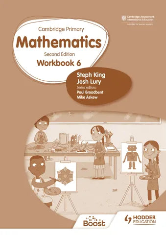 9781398301245, Cambridge Primary Mathematics Workbook 6 Second Edition