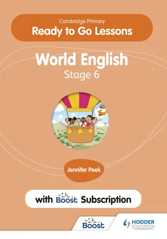 9781398351707, Cambridge Primary Ready to Go Lessons for World English 6 with Boost Subscription