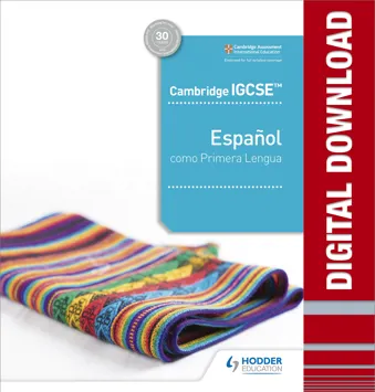 9781510479227, Cambridge IGCSE™ Español como Primera Lengua Libro Digital del Profesor