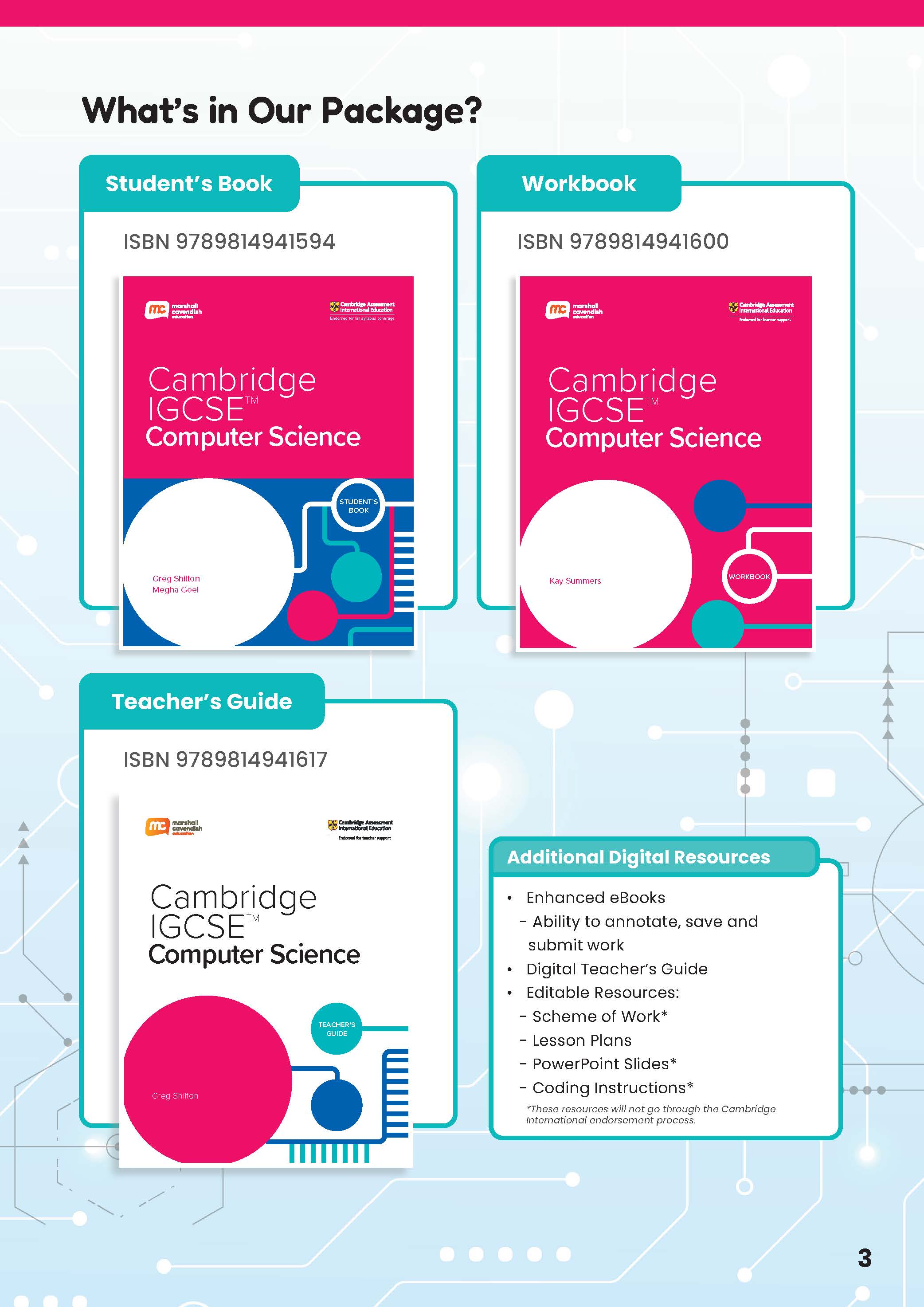 CAMBRIDGE IGCSE COMPUTER SCIENCE STUDENT BOOK + EBOOK (2 YEARS)