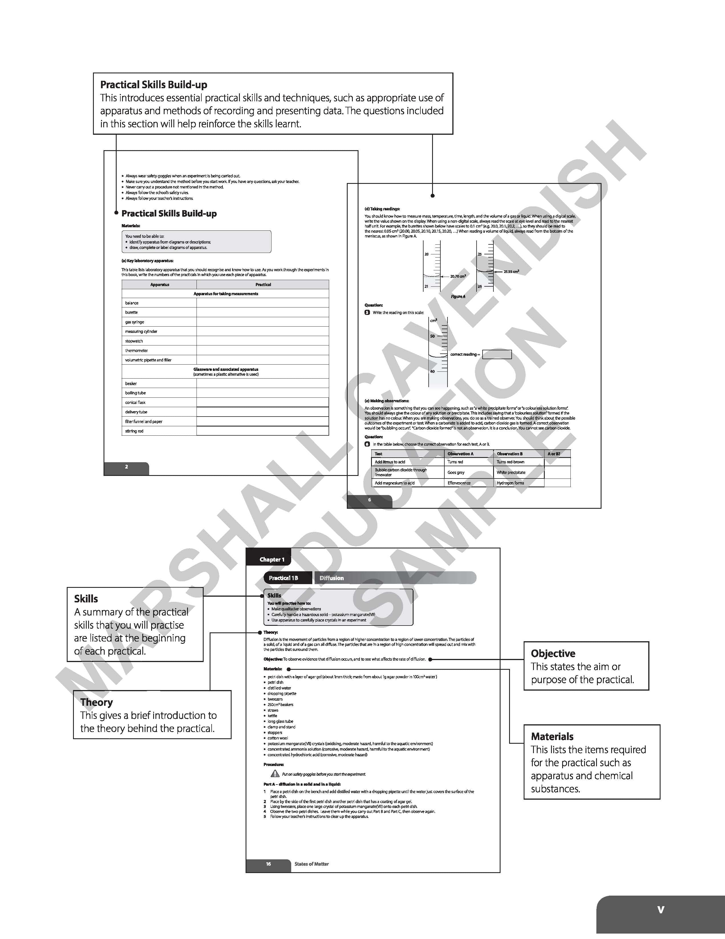 CAMBRIDGE IGCSE CHEMISTRY PRACTICAL BOOK + EBOOK (2 YEARS)