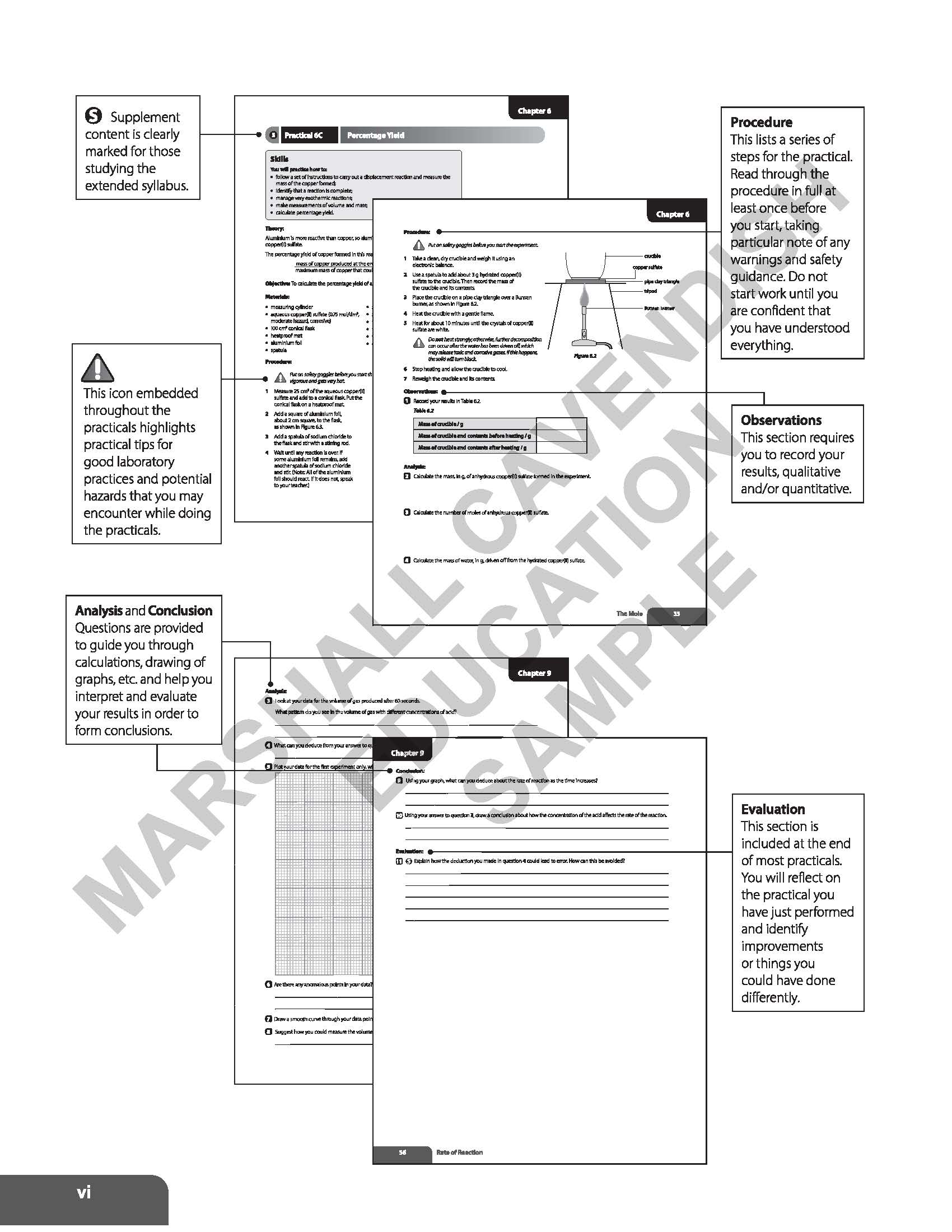 CAMBRIDGE IGCSE CHEMISTRY PRACTICAL BOOK + EBOOK (2 YEARS)