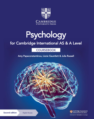 Cambridge International AS & A Level Psychology Second Edition Coursebook