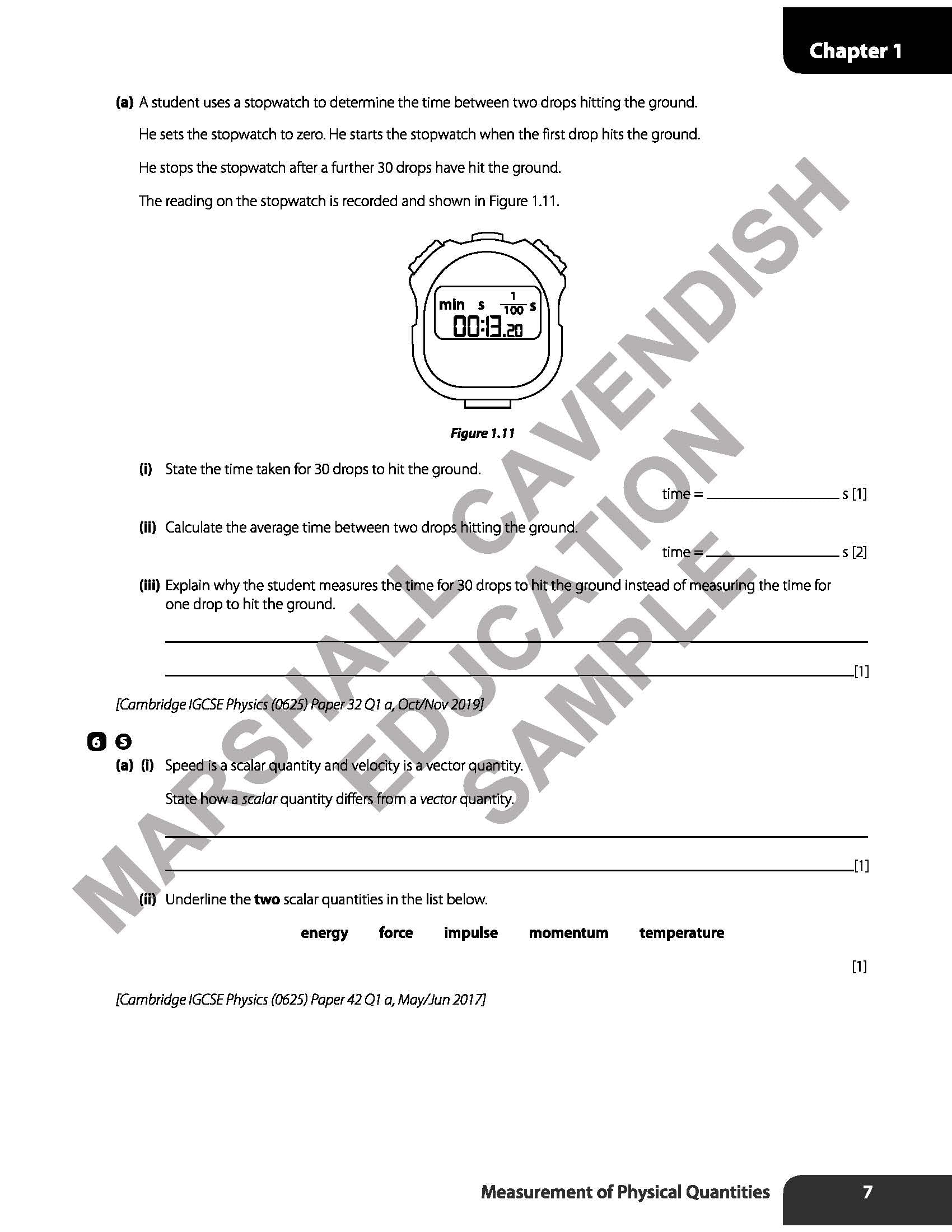 CAMBRIDGE IGCSE PHYSICS WORKBOOK + EBOOK (2 YEARS)