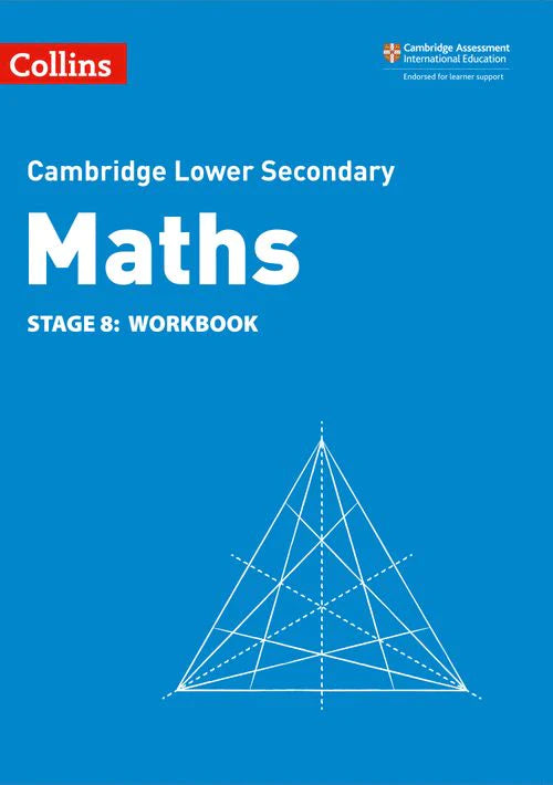 9780008378578, Cambridge Lower Secondary Maths Workbooks Workbook: Stage 8 2nd edition