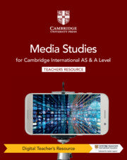 9781009301374, NEW Cambridge International AS & A Level Media Studies Digital Teacher’s Resource Access Card