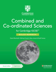 NEW Cambridge IGCSE Combined and Co-ordinated Sciences Biology Workbook with Digital Access (2 years)