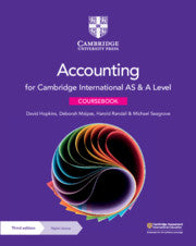 9781108902922, Cambridge International AS & A Level Accounting Coursebook with Digital Access