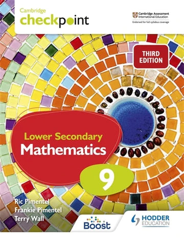 Cambridge Checkpoint Lower Secondary Mathematics Student's Book 9 Third Edition