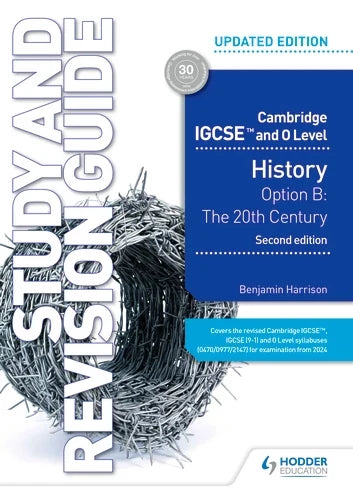 Cambridge IGCSE and O Level History Option B: The 2oth Century Study and Revision Guide 2nd Edition