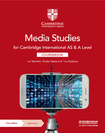 NEW Cambridge International AS & A Level Media Studies Coursebook with Digital Access (2 years)
