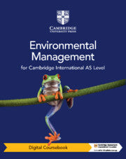 NEW Cambridge International AS Environmental Management Coursebook