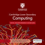 9781009363105, NEW Cambridge Lower Secondary Computing Digital Teacher's Resource 9 Access Card