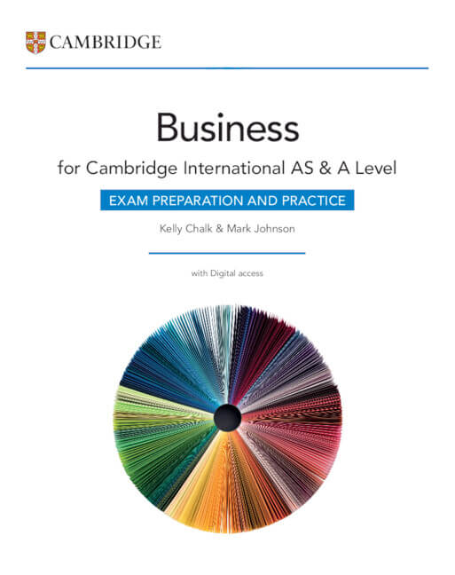 9781009388573, Cambridge International AS & A Level Business Exam Preparation and Practice with Digital Access (2 Years)