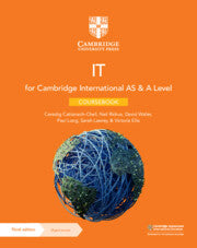 Cambridge International AS & A Level IT Coursebook with Digital Access (2 Years) (NYP Due July 2024)