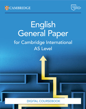 Cambridge International AS Level English General Paper Digital coursebook (2 years) (NYP Due April 2026)
