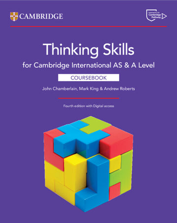 Cambridge International AS & A Level Thinking Skills Coursebook with digital access (2 years) (NYP Due May 2026)
