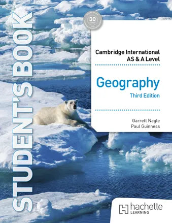 NEW Cambridge International AS & A Level Geography Student Book Third Edition (NYP April 2025)