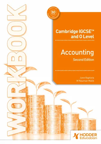 NEW Cambridge IGCSE and O Level Accounting Workbook Second Edition (NYP Due April 2025)