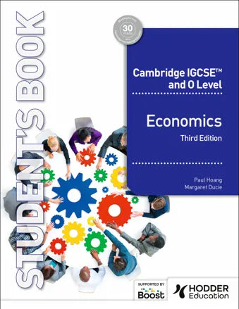 NEW Cambridge IGCSE and O Level Economics Student Book Third Edition (NYP Due April 2025)