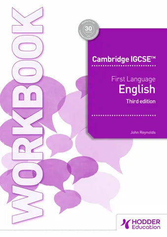 Cambridge IGCSE First Language English Workbook Third Edition (NYP Due April 2025)