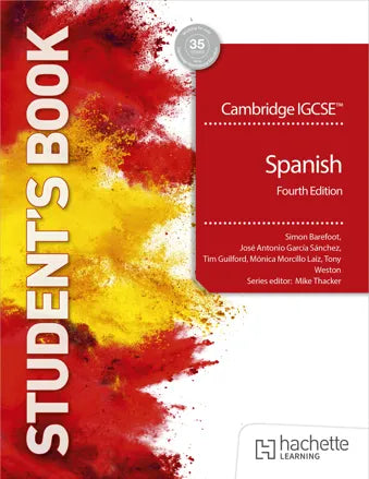 Cambridge IGCSE Spanish Fourth edition Student's Book (NYP Due April 2026)