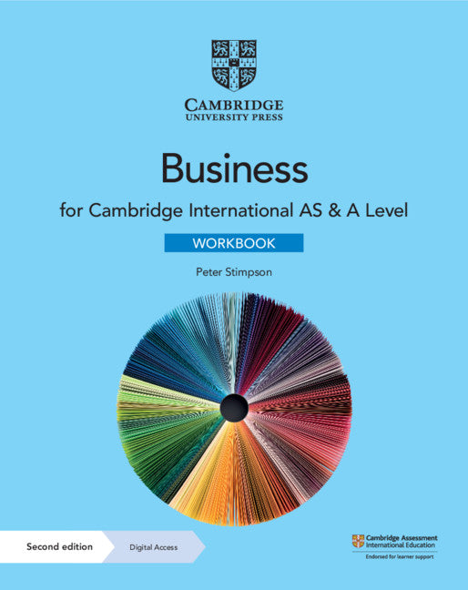 9781108926003, Cambridge International AS & A Level Business Workbook with Digital Access