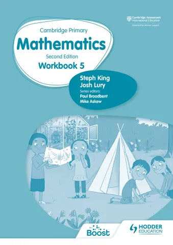 9781398301221, Cambridge Primary Mathematics Workbook 5 Second Edition
