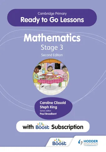 9781398351271, Cambridge Primary Ready to Go Lessons for Mathematics 3 Second edition with Boost subscription