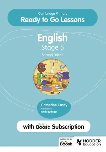 9781398351639, Cambridge Primary Ready to Go Lessons for English 5 Second edition with Boost Subscription