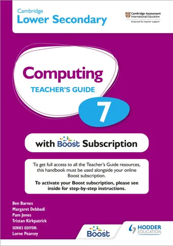 9781398369337, Cambridge Lower Secondary Computing 7 Teacher's Guide with Boost Subscription