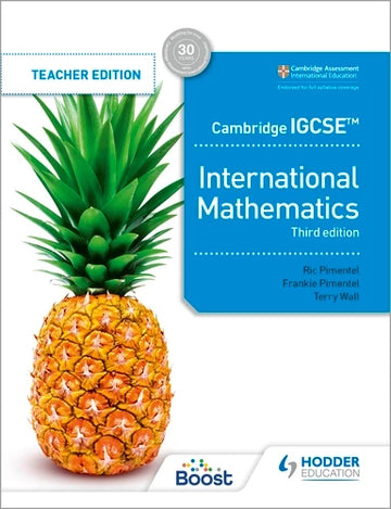 Cambridge IGCSE International Mathematics Third Edition Boost eBook Teacher's Edition