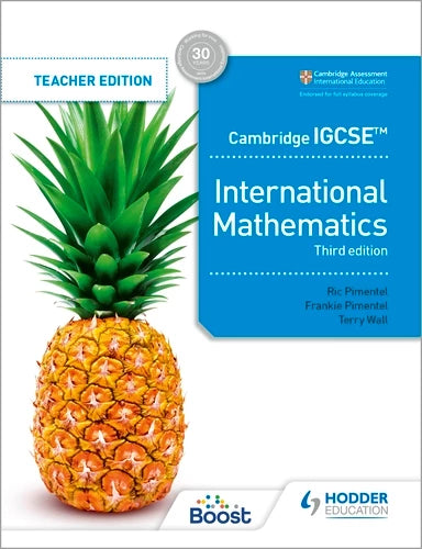 9781398376748, Cambridge IGCSE International Mathematics Third edition Boost eBook Teacher's edition