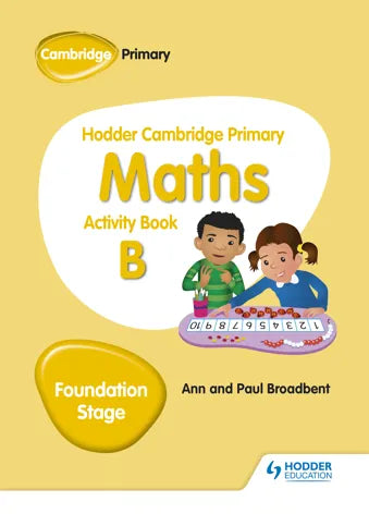 9781510431836, Hodder Cambridge Primary Maths Activity Book B Foundation Stage