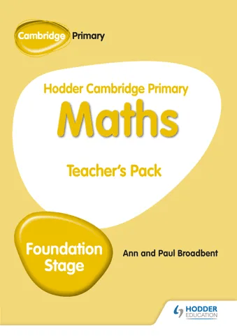 9781510431867, Hodder Cambridge Primary Maths Teacher's  Pack Foundation Stage