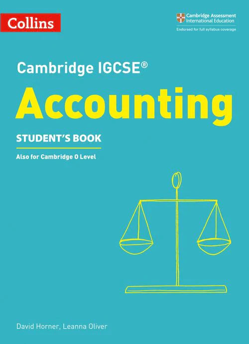 9780008254117, Cambridge IGCSE Accounting Student’s Book